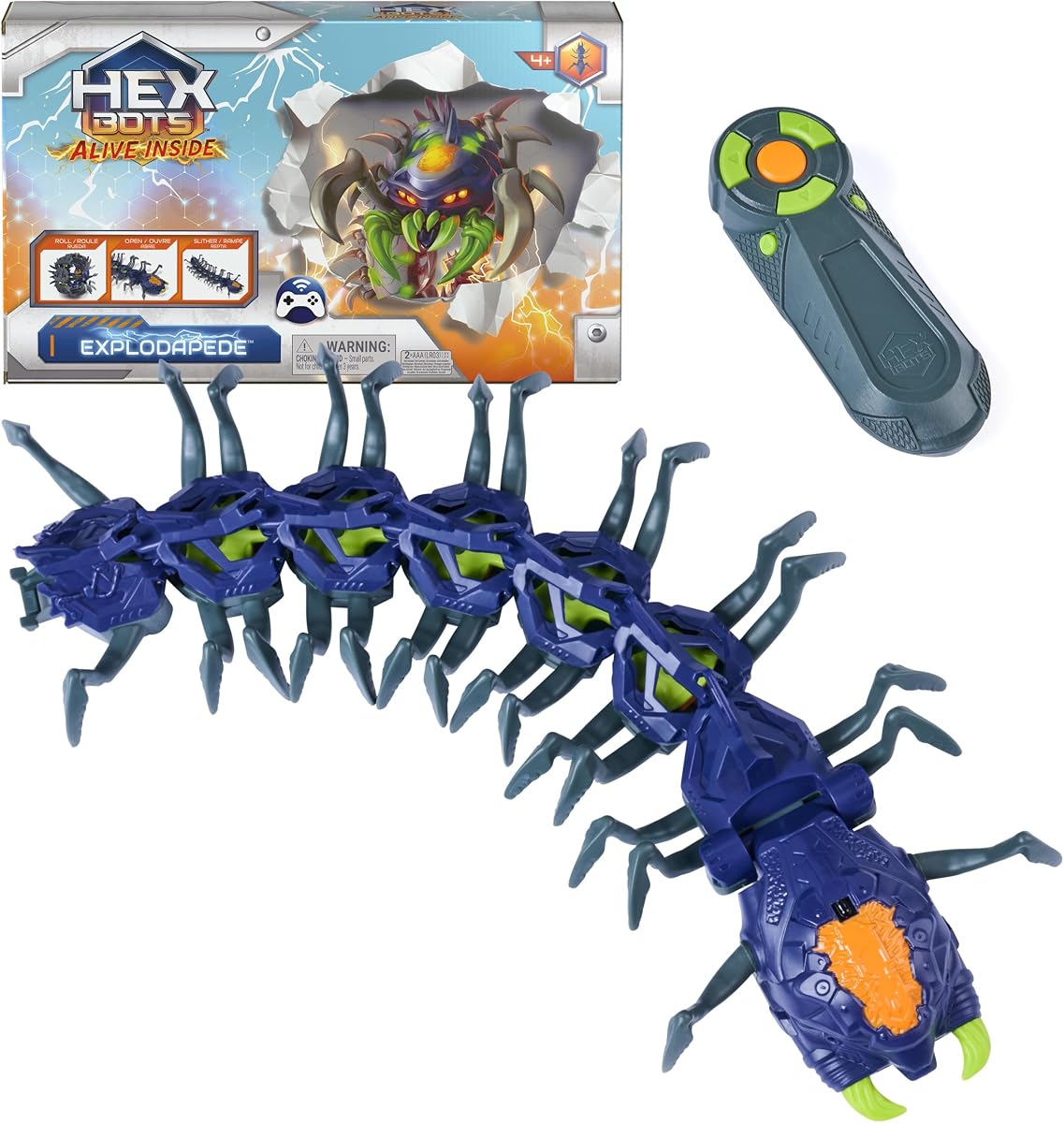 Explodapede Robotic Centipede