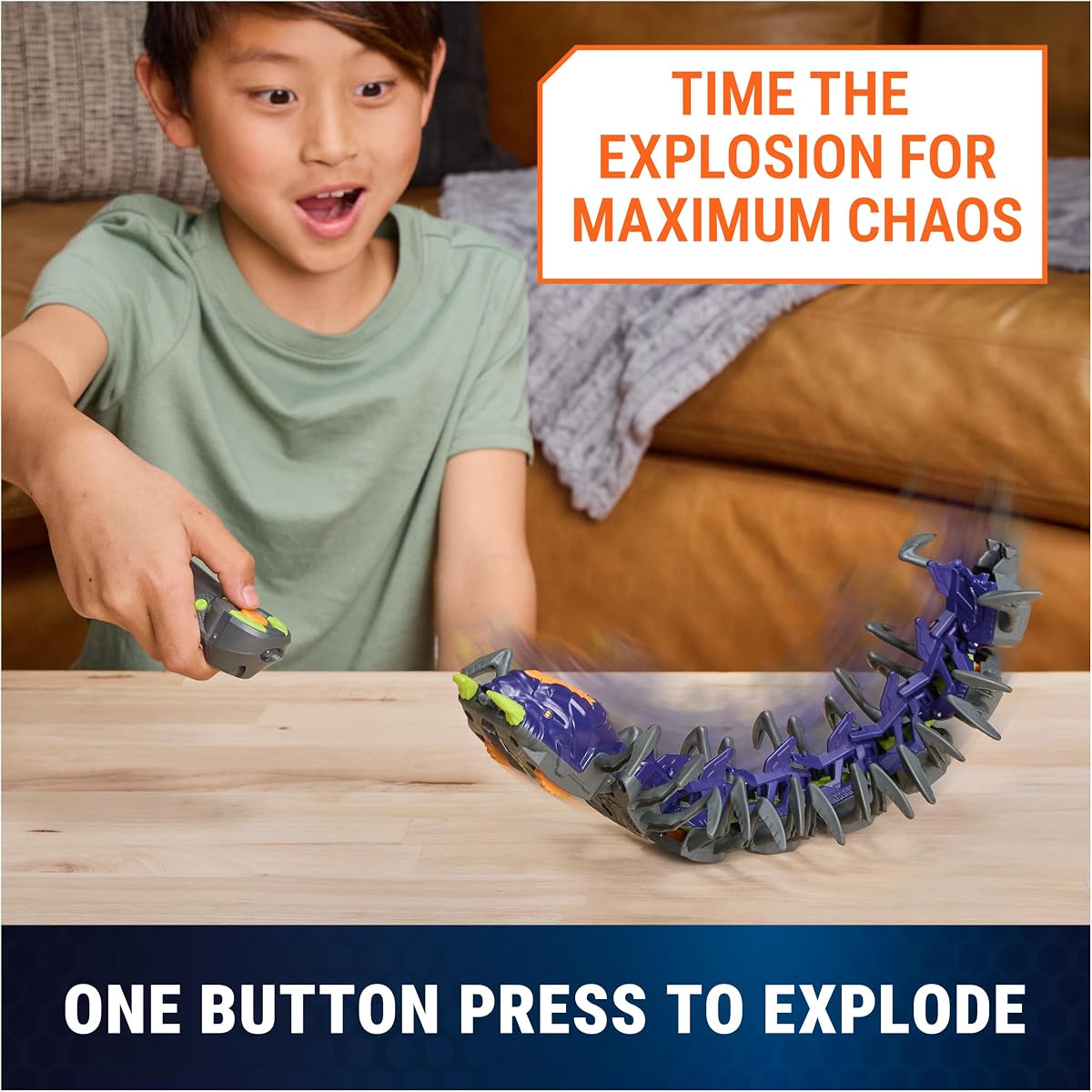 Explodapede Robotic Centipede view 4