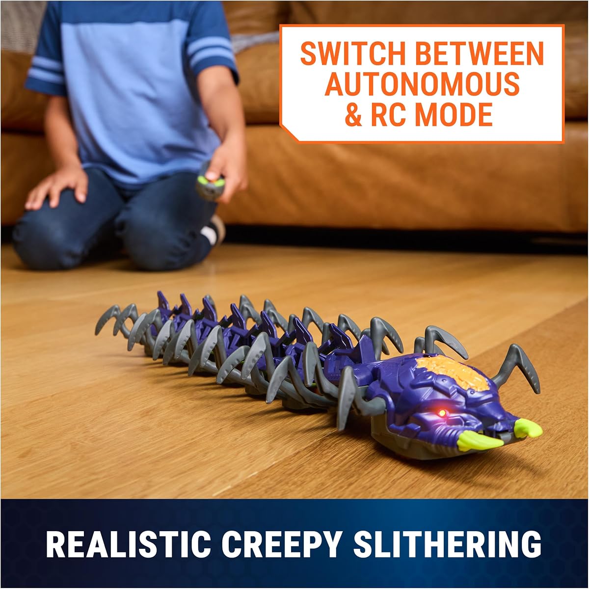 Explodapede Robotic Centipede view 5