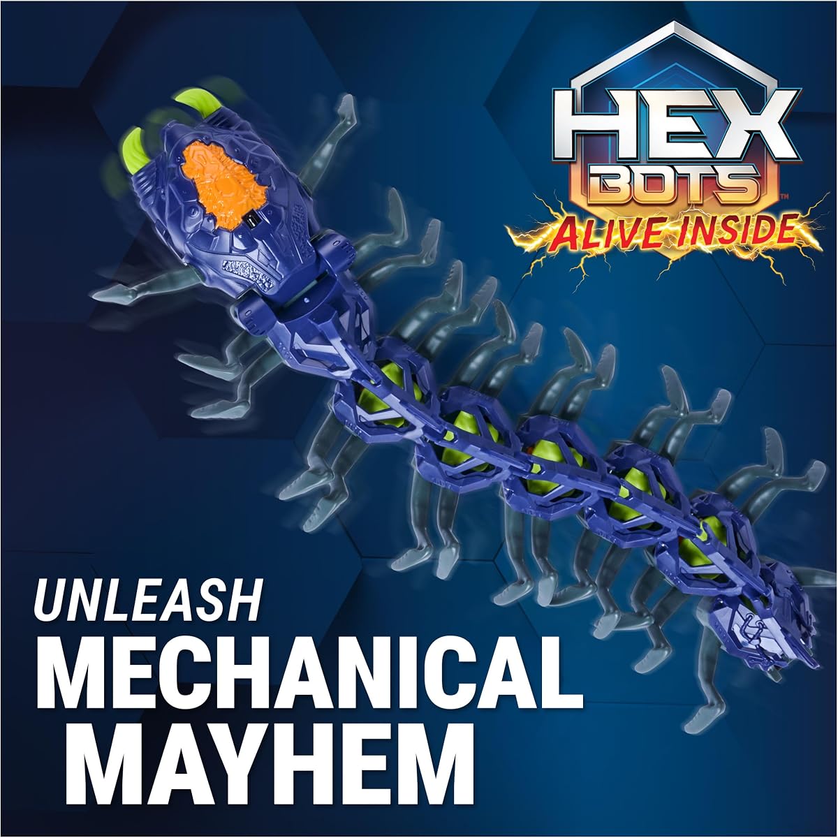 Explodapede Robotic Centipede view 7