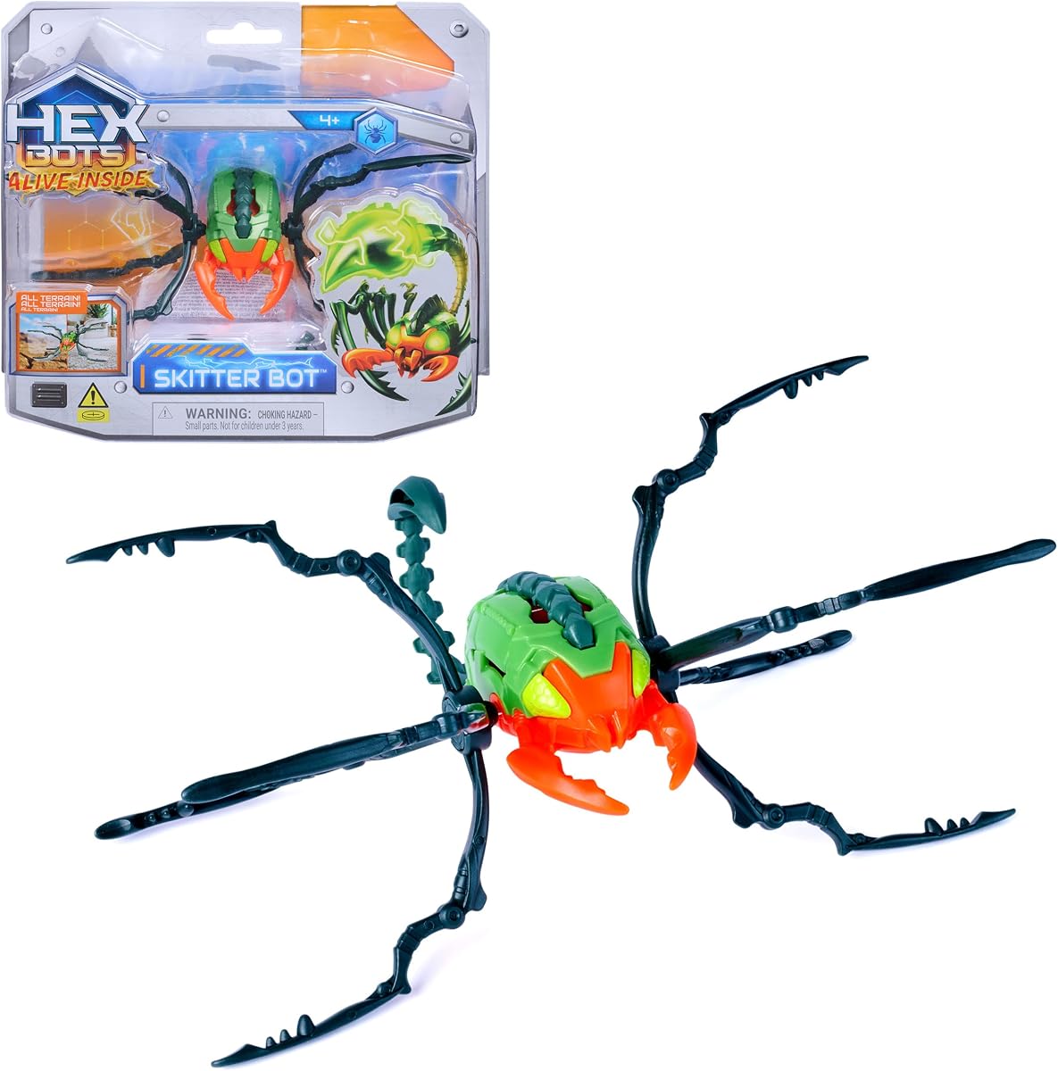 Skitter Bot Scorpion, Red