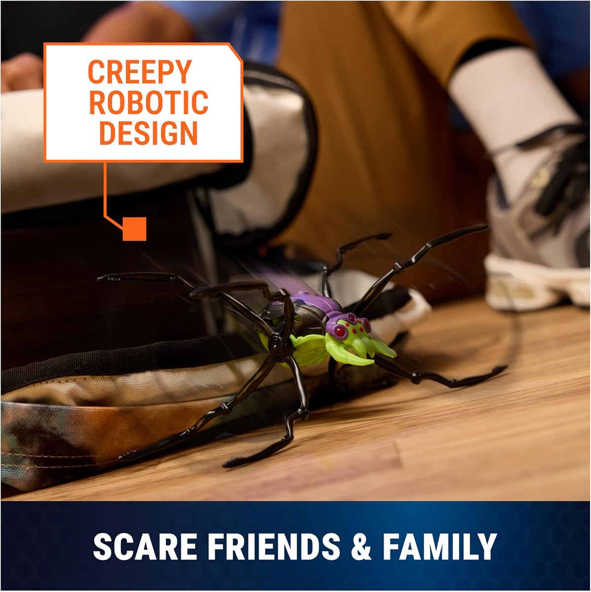 Skitter Bot Spider, Green view 3