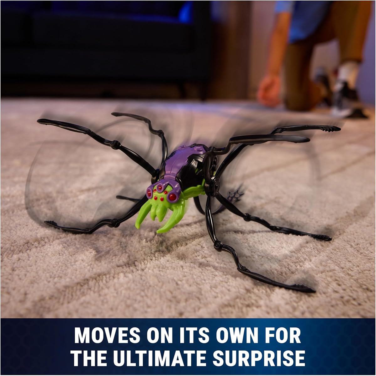Skitter Bot Spider, Green view 5