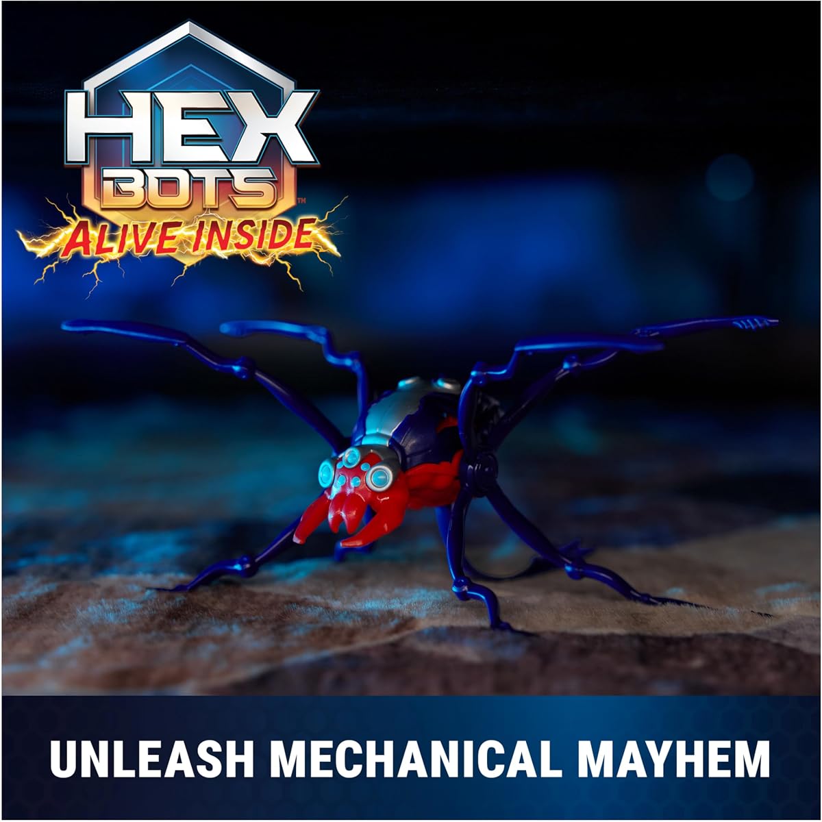 Skitter Bot Spider, Red view 7